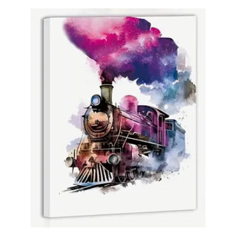 Art Print Hogwarts Express Train Harry Potter Canvas Wall Decor UNFRAMED